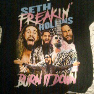 XL WWE Seth Rollins T Shirt-New With Tag